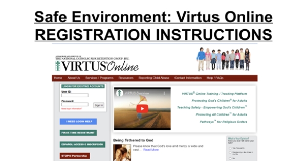Safe Environment Registration