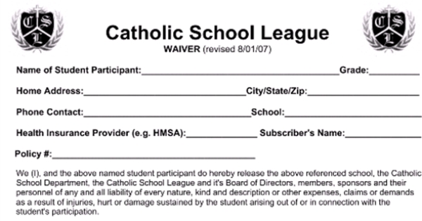 CSL/CSAL WAIVER FORMS